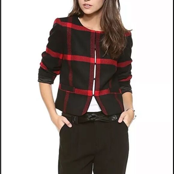 Alice + Olivia Kidman Open Box Jacket - Picture 6 of 6